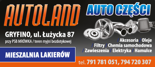 AUTOLAND Gryfino Auto Części Akcesoria / Oleje / Filtry / Zawieszenia / Elektryka / Hamulce 
