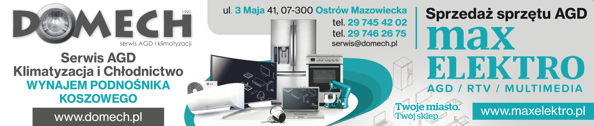  DOMECH serwis AGD i klimatyzacji Ostrów Mazowiecka