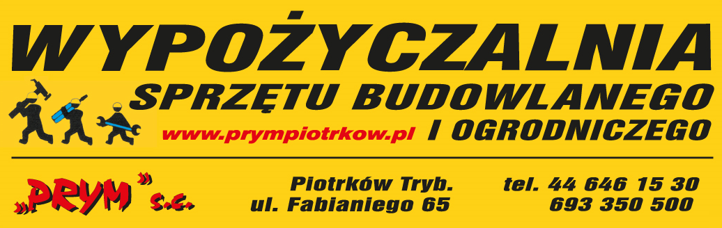 "PRYM" s.c. Piotrków Trybunalski Wypożyczalnia Sprzętu Budowlanego i Ogrodniczego