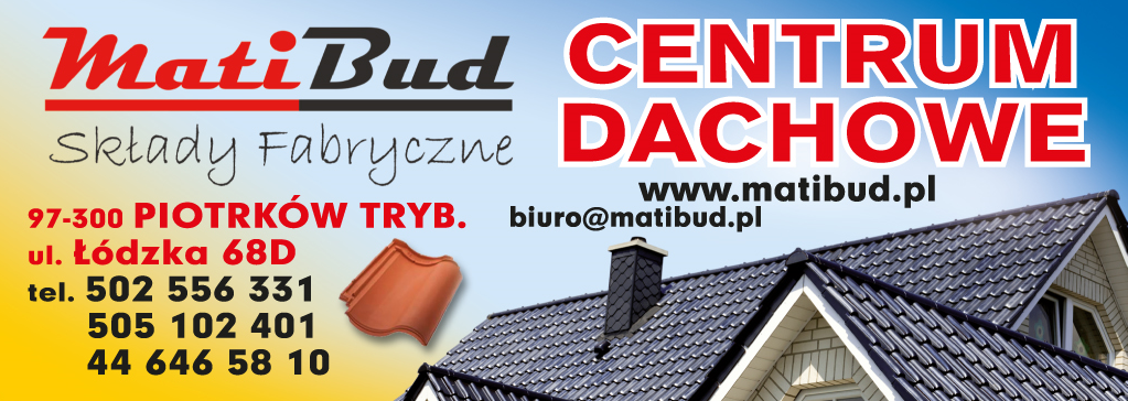 MATI-BUD Składy Fabryczne Piotrków Trybunalski Centrum Dachowe
