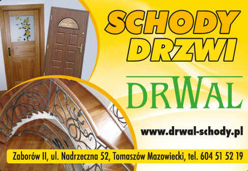 P.P.H.U. DRWAL Zdzisław Rybak Tomaszów Mazowiecki Schody / Drzwi