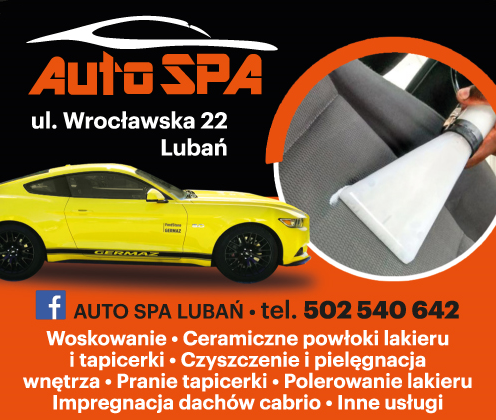 AUTO SPA Lubań - woskowanie, ceramiczne powłoki lakieru i tapicerki, pielęgnacja wnętrz, polerowanie