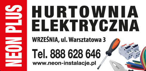 NEON PLUS HURTOWNIA ELEKTRYCZNA Września