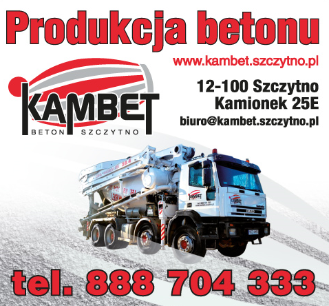 KAMBET Sp z o.o. BETON SZCZYTNO