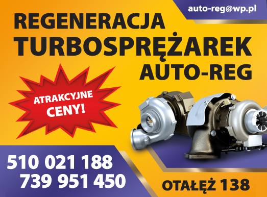 Auto-Reg Regeneracja turbosprężarek Otałęż 