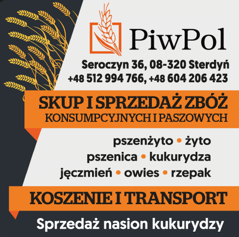 PiwPol Seroczyn Skup i Sprzedaż Zbóż Konsumpcyjnych i Paszowych / Koszenie i Transport 