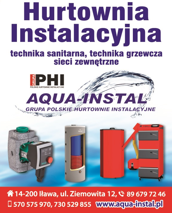  Hurtownia Instalacyjna AQUA- INSTAL Iława