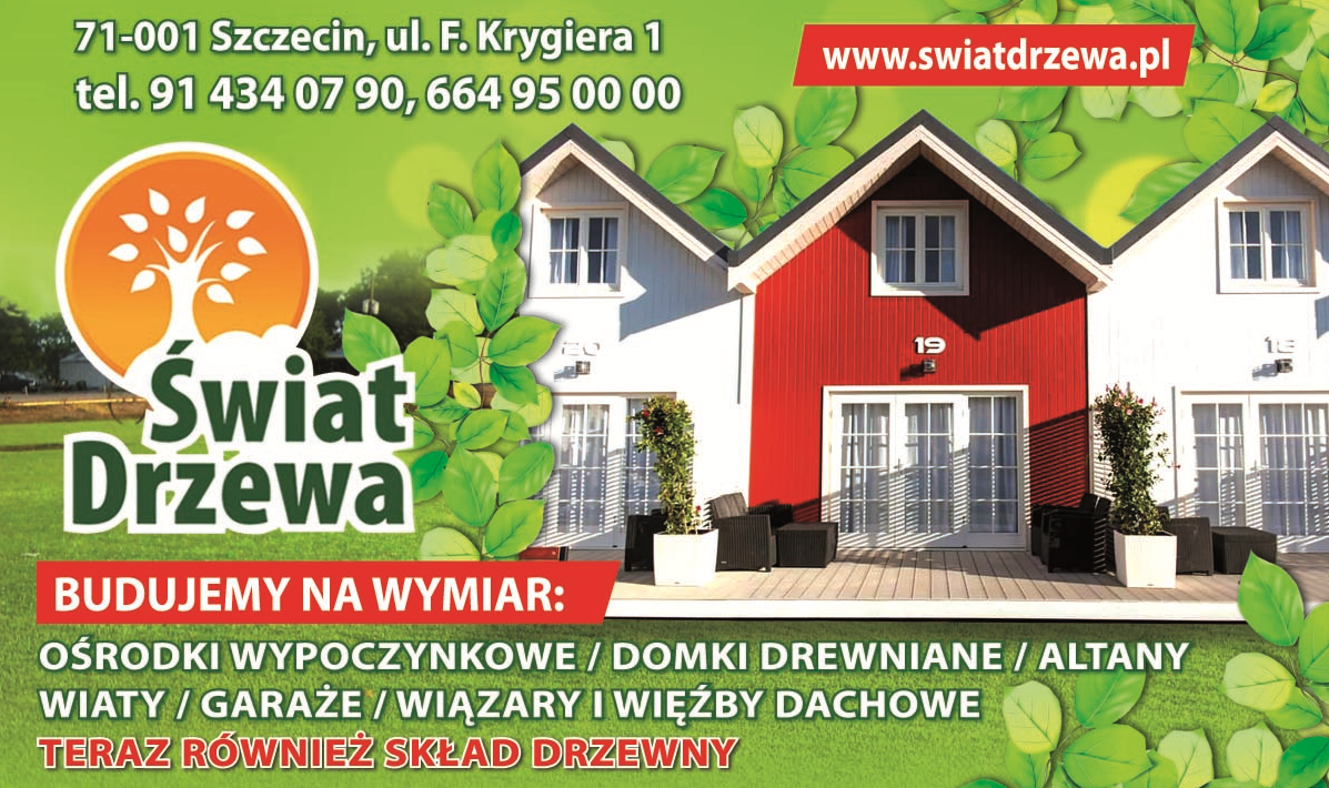 ŚWIAT DRZEWA Szczecin Domki Drewniane Na Wymiar / Ośrodki Wypoczynkowe / Altany / Garaże