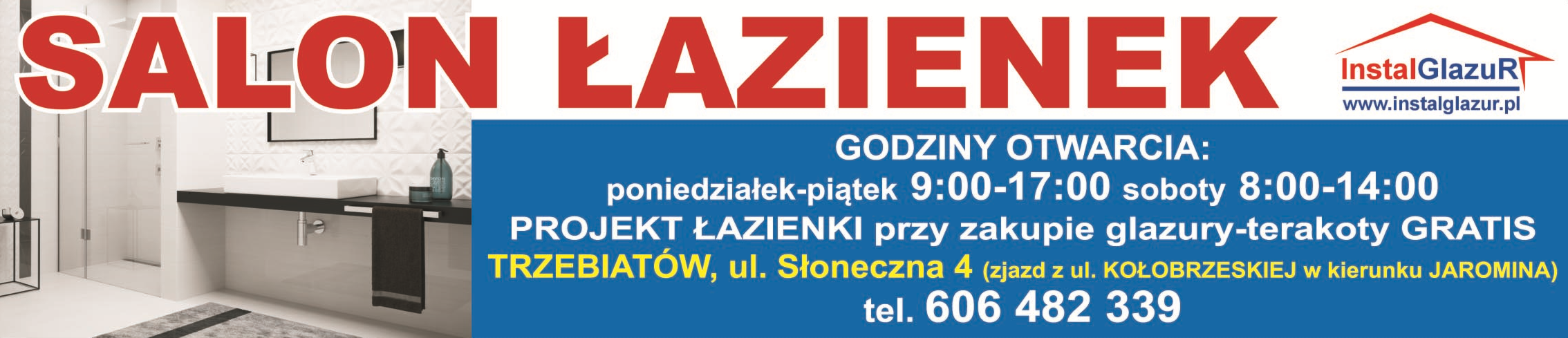 INSTAL GLAZUR EUROTSG Trzebiatów Salon Łazienek