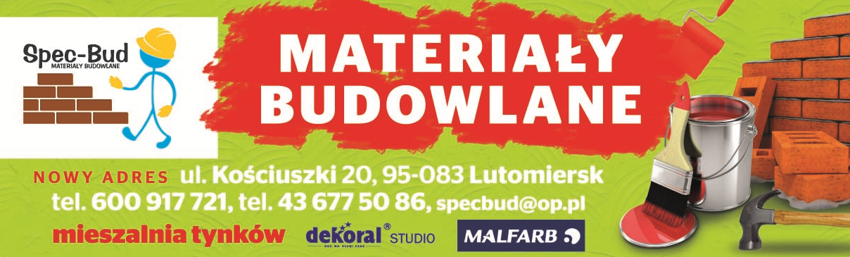 SPEC-BUD Lutomiersk Materiały Budowlane / Mieszalnia Tynków