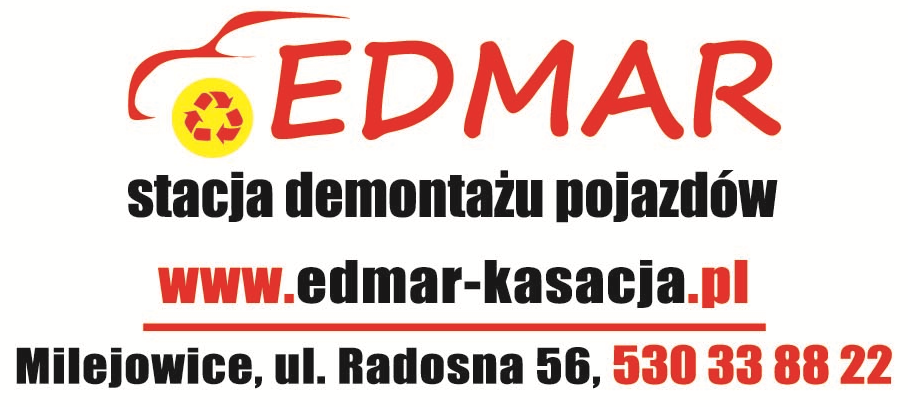 Edmar Stacja Demontażu Pojazdów Milejowice - Skup Aut, Części samochodowe, Transport