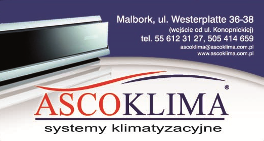 "ASCOKLIMA" Malbork Systemy Klimatyzacyjne