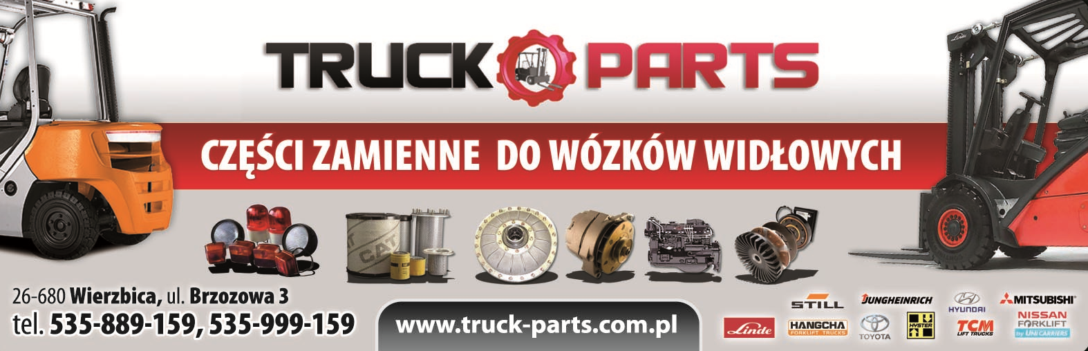 TRUCK - PARTS CZĘŚCI ZAMIENNE DO WÓZKÓW WIDŁOWYCH Wierzbica, powiat radomski