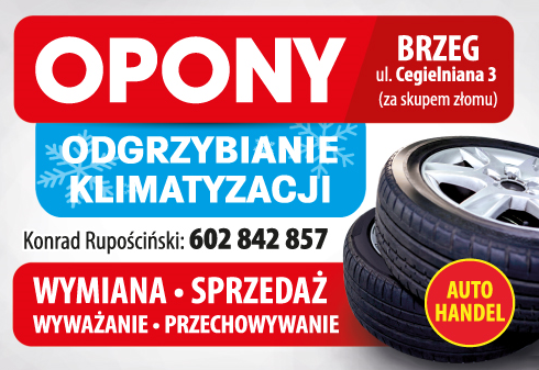 AUTO-MIX Warsztat, Transport, Auto-Handel Konrad Rupociński Brzeg - OPONY, KLIMATYZACJE