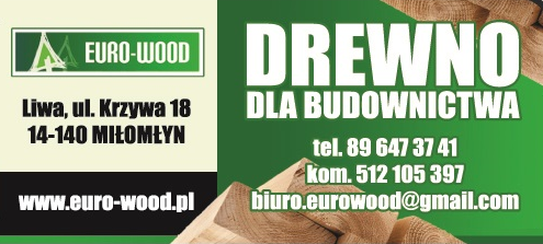 EURO-WOOD Drewno Dla Budownictwa Miłomłyn