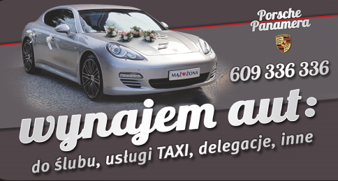 WYNAJEM AUT: - DO ŚLUBU - USŁUGI TAXI - DELEGACJE - INNE - STALOWA WOLA