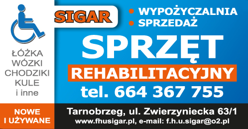 SIGAR Wypożyczalnia i Sprzedaż Sprzętu Rehabilitacyjnego Tarnobrzeg, Stalowa Wola
