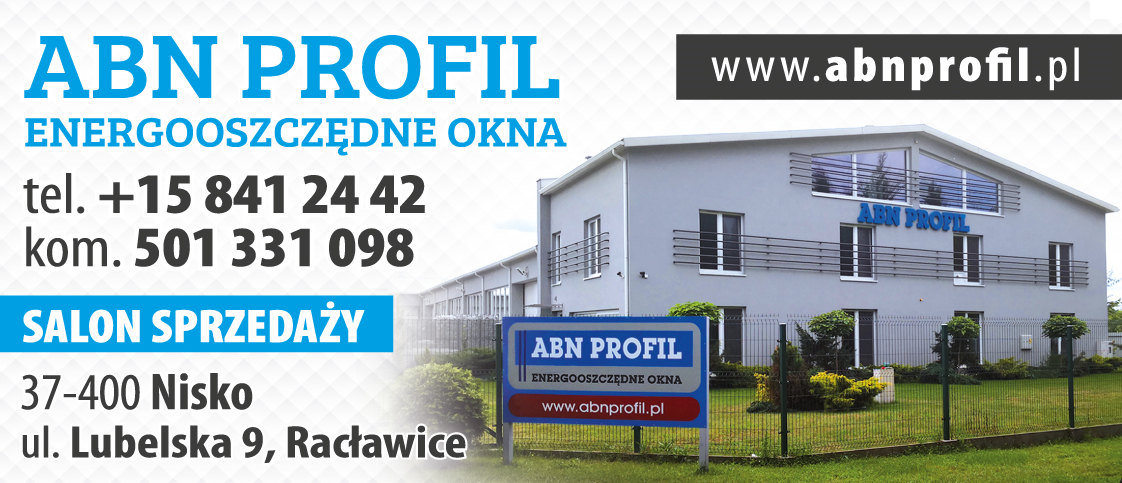 ABN PROFIL ENERGOOSZCZĘDNE OKNA RACŁAWICE, NISKO, STALOWA WOLA - SALON SPRZEDAŻY