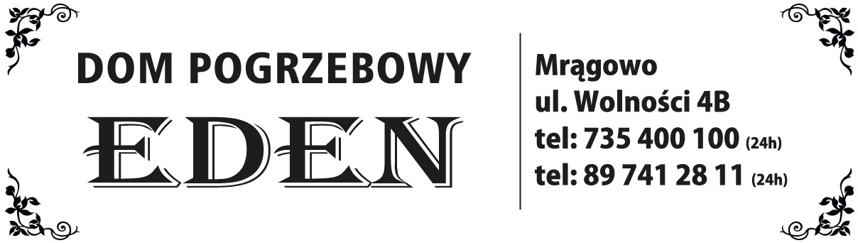 Dom Pogrzebowy EDEN Mrągowo - Kompleksowe usługi pogrzebowe