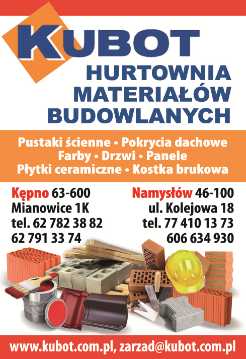 KUBOT Hurtownia Materiałów Budowlanych Kępno