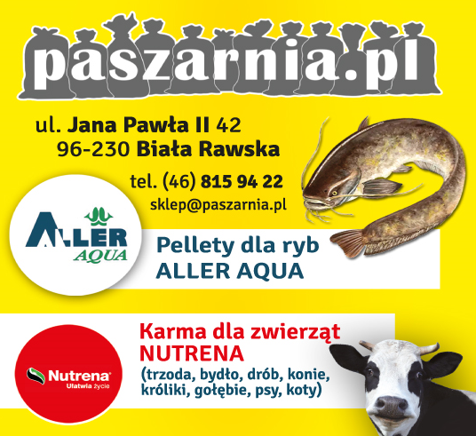 Młyn Zbożowy - paszarnia.pl Biała Rawska Pellety dla Ryb / Karma dla Zwierząt NUTRENA