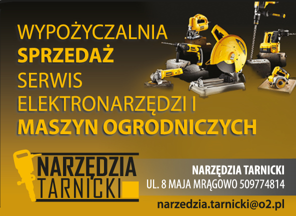 WYPOŻYCZALNIA NARZĘDZIA TARNICKI Mrągowo