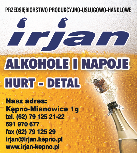 IRJAN Przedsiębiorstwo Produkcyjno- Usługowo- Handlowe Kępno