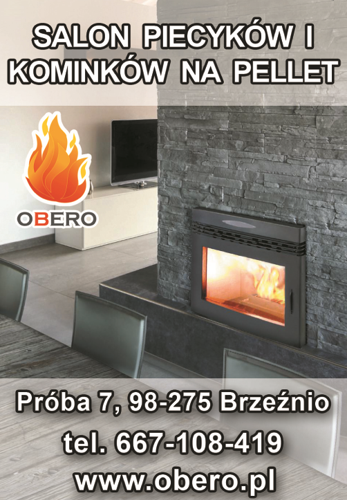 OBERO - SALON PIECYKÓW I KOMINKÓW NA PELLET Próba, Brzeźnio,  Sieradz - BIOKOMINKI