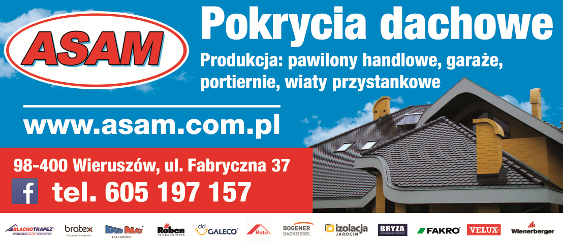 ASAM Pokrycia Dachowe Wieruszów