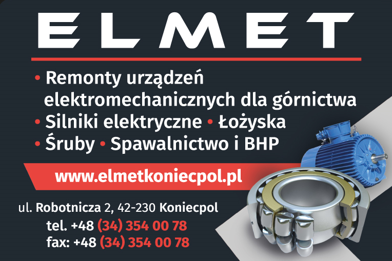 F.H.P.U. "ELMET" Koniecpol Remonty Urządzeń Elektromechanicznych Dla Górnictwa / Silniki Elektryczne