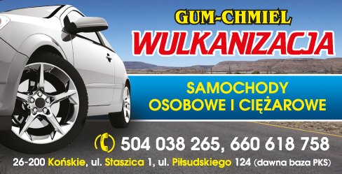 Z.H.U. GUM-CHMIEL Końskie Wulkanizacja / Samochody Osobowe i Ciężarowe