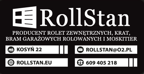 ROLLSTAN Kosyń, Olsztyn - PRODUCENT: Rolet zewnętrznych, Krat, Bram garażowych rolowanych i Moskiter