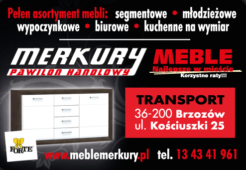 MERKURY - Pawilon Meblowy Brzozów - Meble: -segmentowe -młodzieżowe -wypoczynkowe -biurowe -kuchenne
