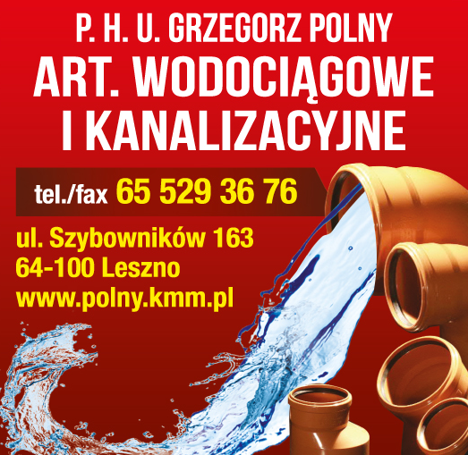 P.H.U. Grzegorz Polny Leszno Artykuły Wodociągowe i Kanalizacyjne