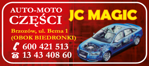 JC MAGIC Brzozów - AUTO-MOTO CZĘŚCI 
