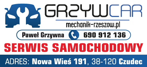 Serwis samochodowy GRZYWCAR Nowa Wieś, Czudec, p.strzyżowski