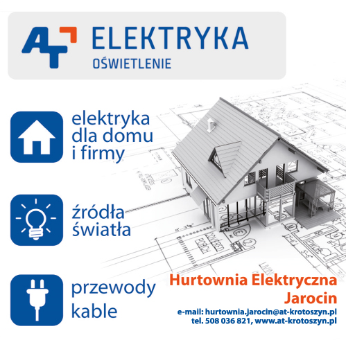 Przedsiębiorstwo Handlowe A-T S.A. Jarocin Hurtownia Elektryczna / Źródła Światła / Kable i Przewody