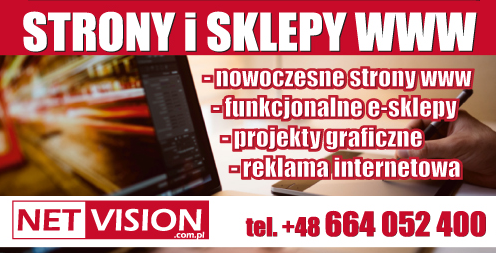 NetVision Mikołaj Politowicz Pleszew  Strony www/ E-sklepy/ Projekty Graficzne/ Reklama Internetowa