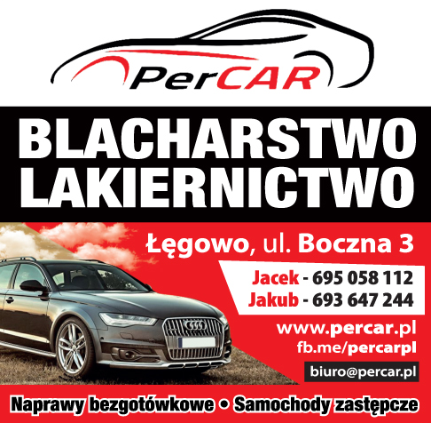 PERCAR BLACHARSTWO LAKIERNICTWO Łęgowo