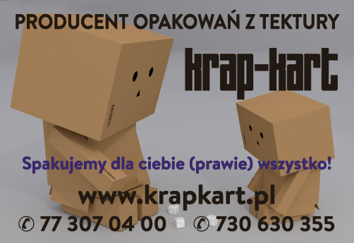 PRODUCENT OPAKOWAŃ Z TEKTURY Krap-Kart Krapkowice- Tektura falista, Opakowania, Folia, Pianka
