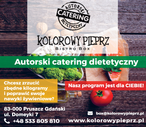 KOLOROWY PIEPRZ BISTRO BOX Autorski Catering Dietetyczny Pruszcz Gdański 