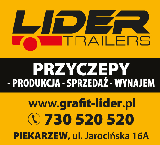 GRAFIT-LIDER s.c. Zbigniew Grześkiewicz Piekarzew Przyczepy / Produkcja / Sprzedaż / Wynajem
