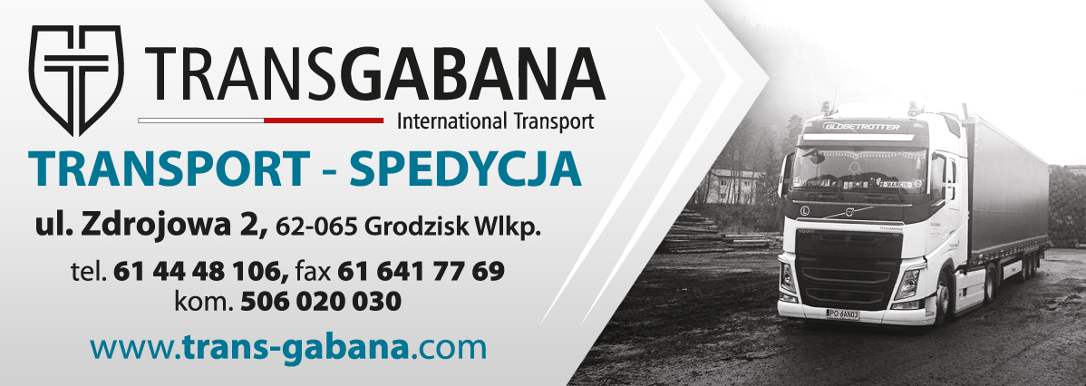 TRANSGABANA International Transport Grodzisk Wlkp. Transport - Spedycja