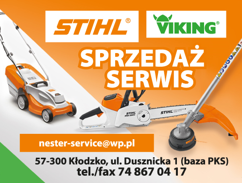 NESTER-SERWIS Autoryzowany Dealer STIHL ® Kłodzko Sprzedaż / Serwis