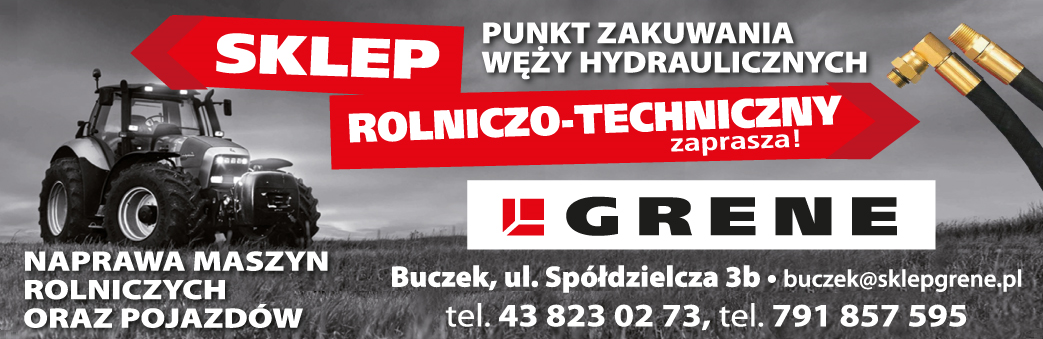 GRENE Sklep Rolniczo-Techniczny Buczek Punkt Zakuwania Węży Hydraulicznych