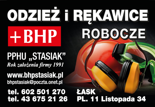 P.P.H.U. „Stasiak” Łask Dystrybutor Odzieży Ochronnej
