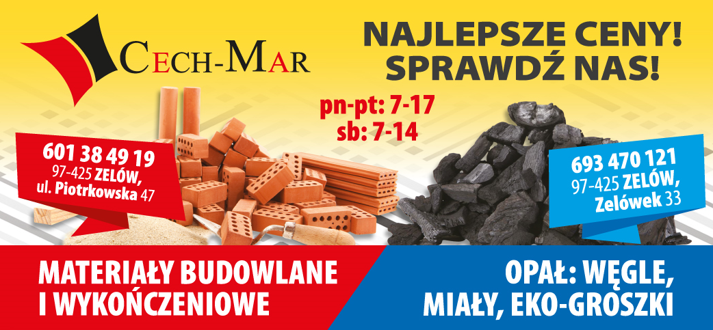 P.P.H.U.”CECH-MAR” Zelów Materiały Budowlane i Wykończeniowe / Węgiel / Miał / Eko-Groszek