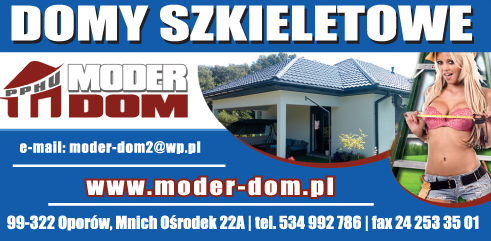 MODER-DOM DOMY SZKIELETOWE Oporów