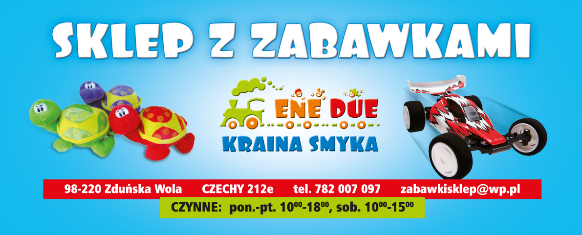 ENE DUE Kraina Smyka Zduńska Wola Sklep z Zabawkami