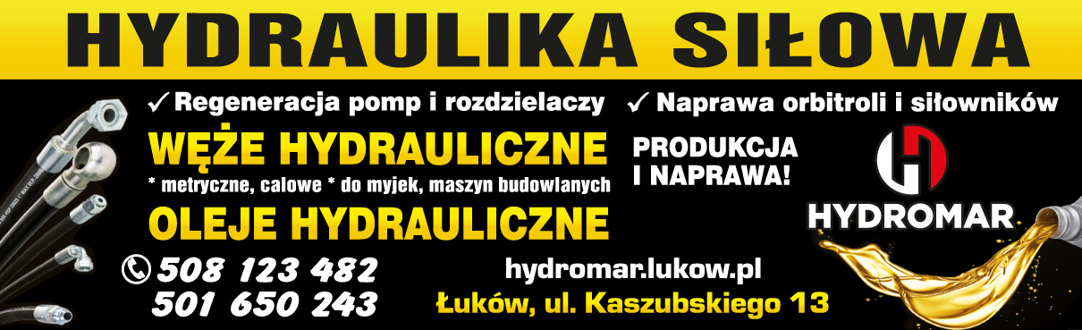 Z.P.U. HYDROMAR Łuków Hydraulika Siłowa / Regeneracja Pomp i Rozdzielaczy